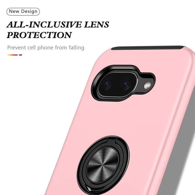For Google Pixel 9A Finger Ring Kickstand Hybrid Case