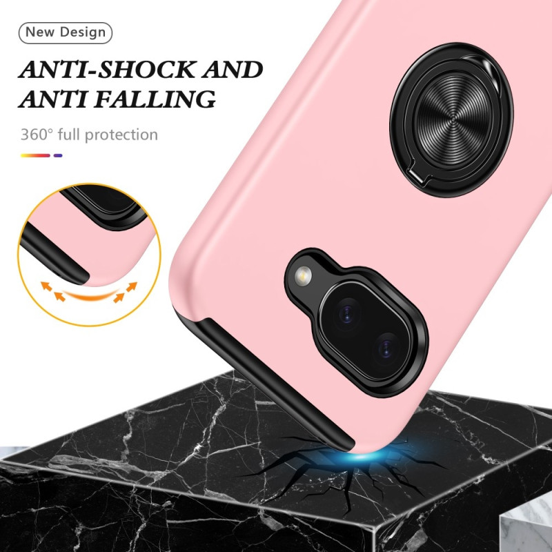 For Google Pixel 9A Finger Ring Kickstand Hybrid Case