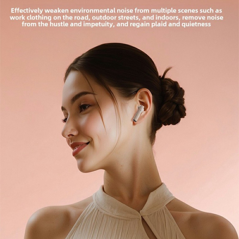 Retro kameradesign Bluetooth-hovedtelefoner Støjreduktion In-Ear-hovedtelefoner - Brun