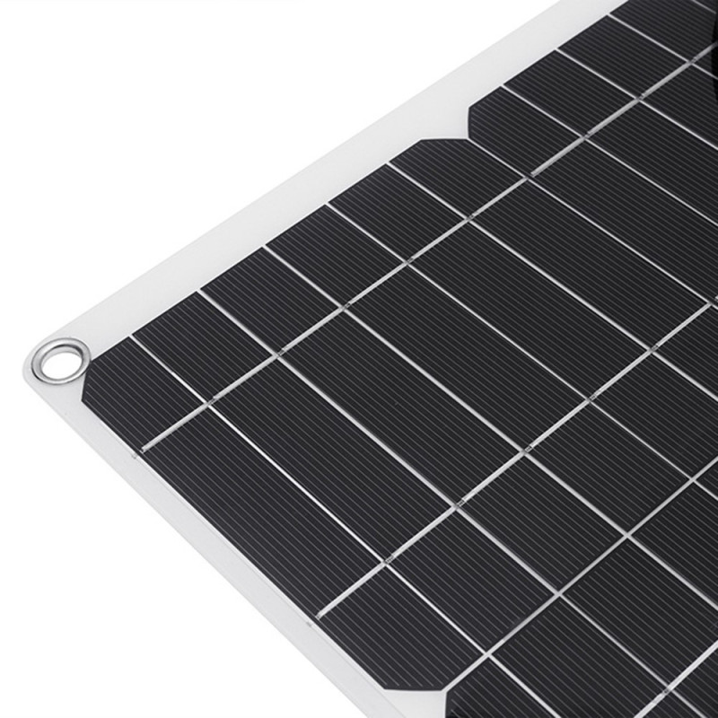 Solpanel 20W monokrystallinsk silicium bøjeligt solpanel til RV / bil / yacht