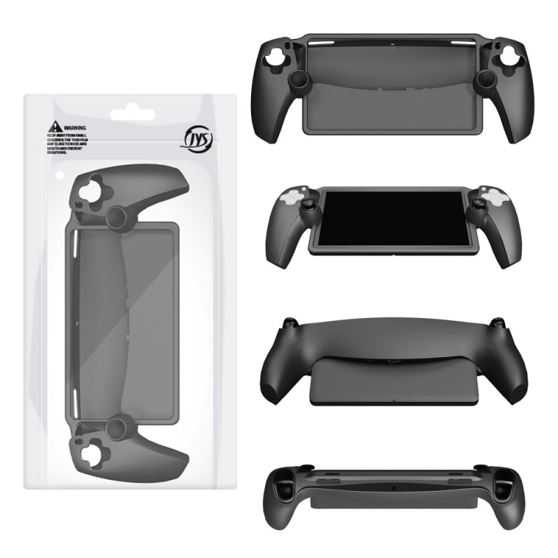 Silikonikuorikotelo PS5 Portal Handheld Game Consolille Iskunkestävä - Musta