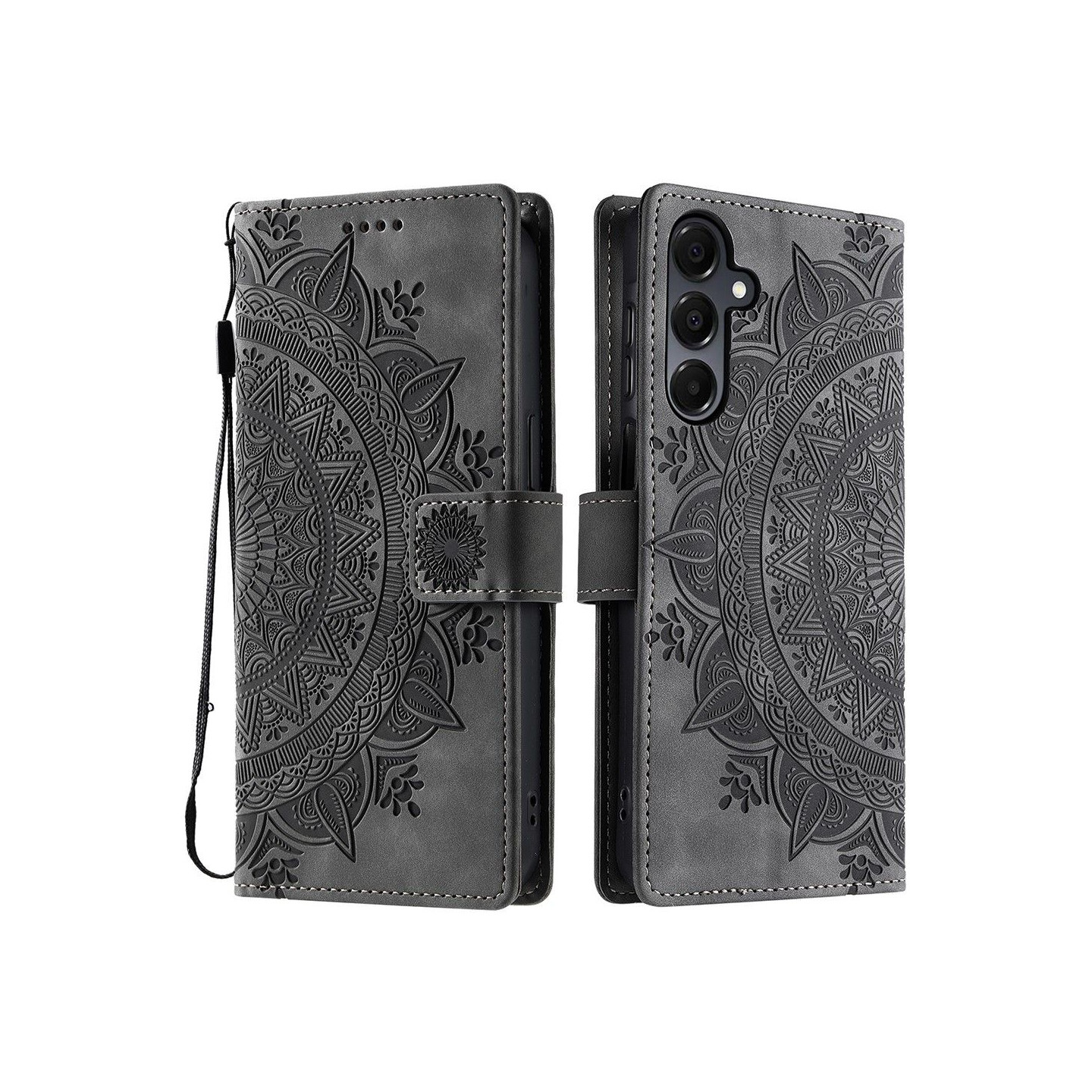 For Samsung Galaxy A26 Wallet Case Cover Shell Mandala Flower Pattern