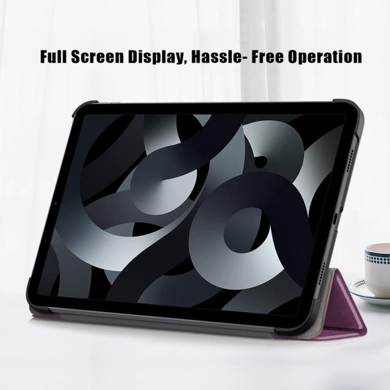 Tri - fold Stand Case for iPad 10.9 (2022) Tablet Cover - Purple