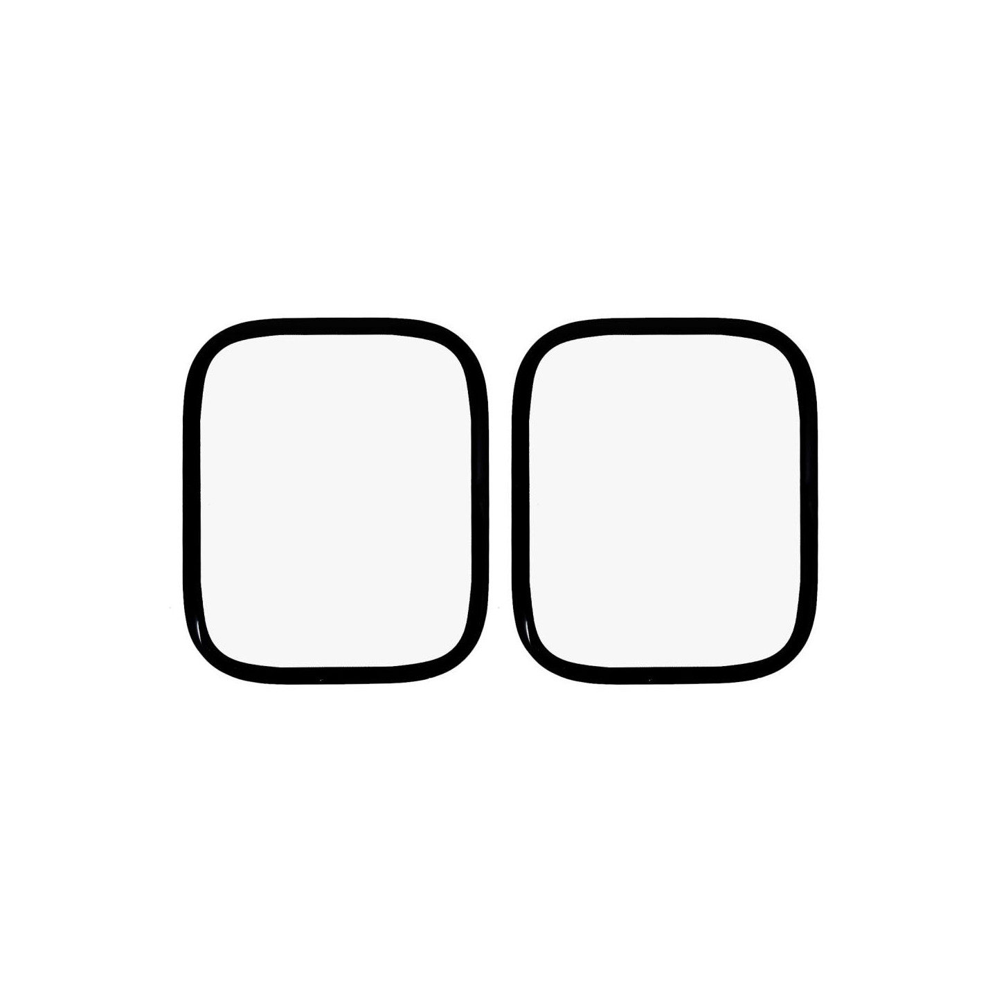 Apple Watch Series 8 / 7 45mm Full Coverage Screen Protector 2 pieces