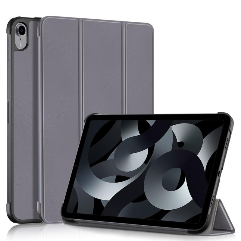 Tri - fold Stand Case for iPad 10.9 (2022) Tablet Cover - Gray