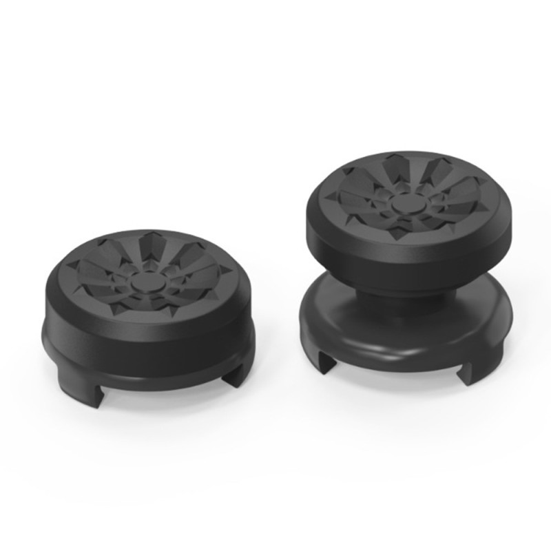 2 stk Tommelgrep Fingergrep for Sony PlayStation 5 / 4 8BitDo Joystick Silikon - Svart