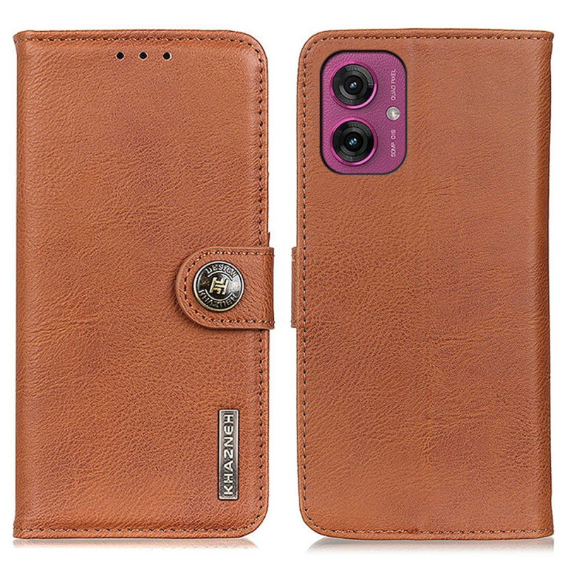 KHAZNEH lompakkoteline Motorola Moto G55 - Brown