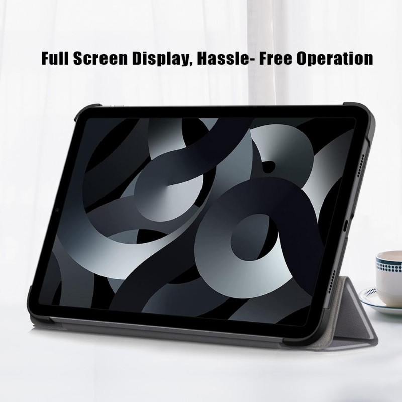 Tri - fold Stand Case for iPad 10.9 (2022) Tablet Cover - Gray