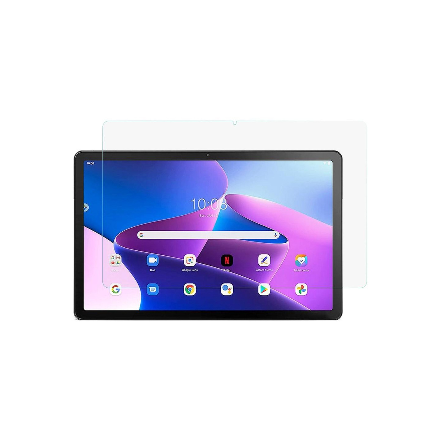 Tempered Glass Full Screen Protector Lenovo Tab M10 Plus (Gen 3)