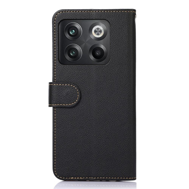 KHAZNEH OnePlus 10T/Ace Pro Lommebok - deksel - Svart/Rød