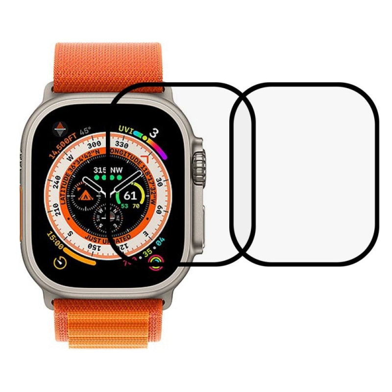 Apple Watch Ultra 49mm Full Coverage Tempered Glass 2 pieces