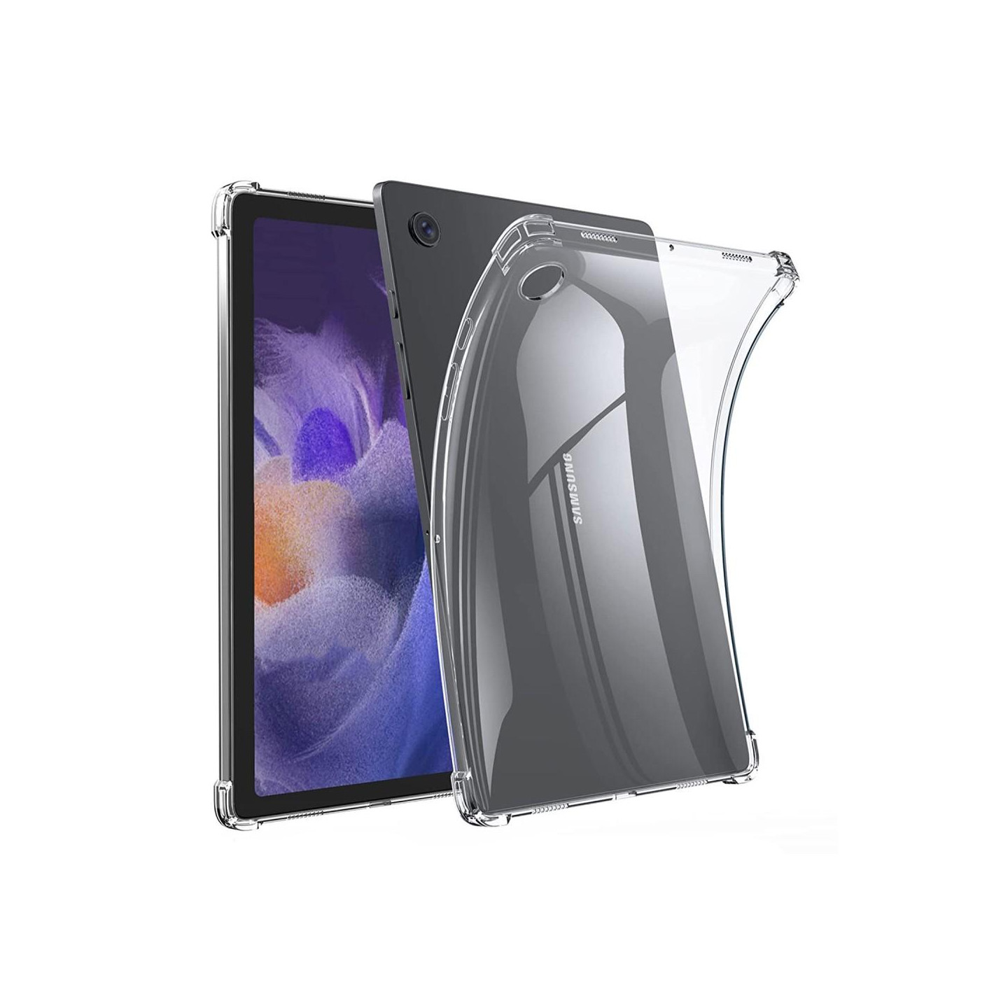 Samsung Galaxy Tab A8 10.5 (2021) Klar Gennemsigtig TPU Coveretui Skal