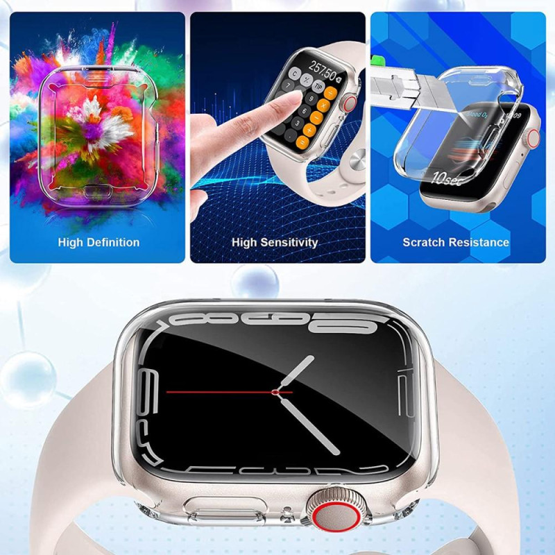 Apple Watch Series 7 41mm Protection Soft TPU Smart Watch Case Cover