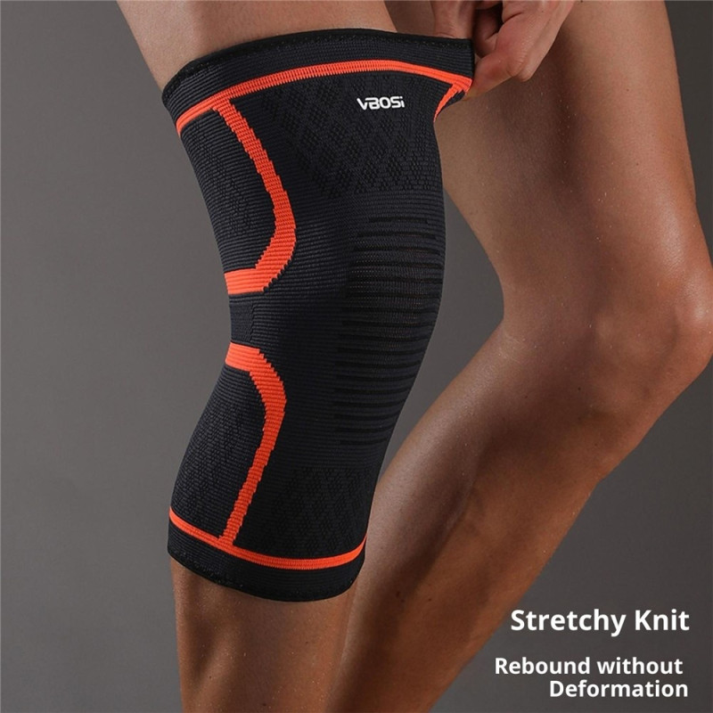 VBOSI 1 pc. M size elastic Knee support Knee brace Knee protector 30-40 cm circumference