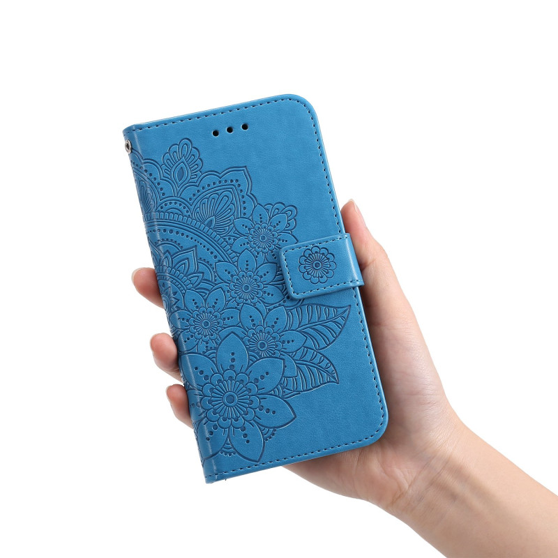 För Xiaomi Redmi 15C Stativfodral Mandala Plånboksfodral