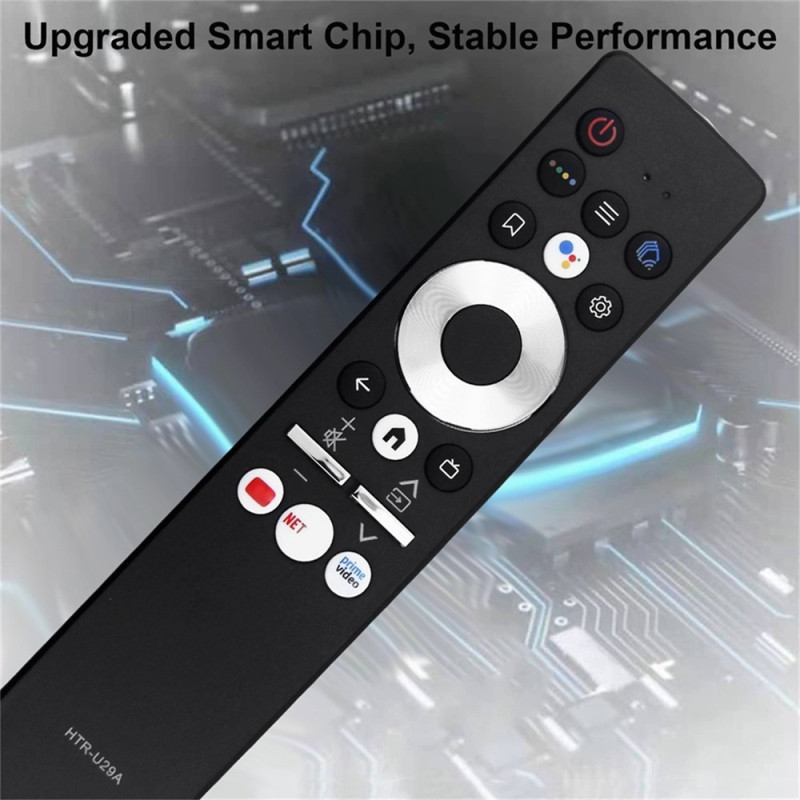 Udskiftning af fjernbetjening HTR-U29A Til Haier TV Stemmestyret