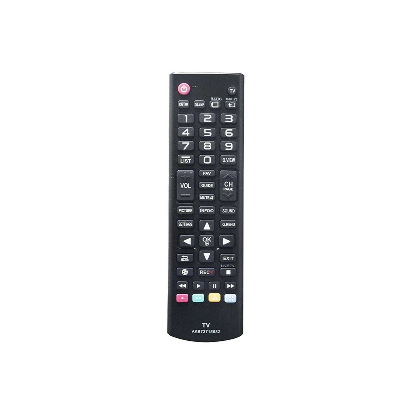 TV fjernkontroll Erstatning for AKB73715682 For LG TV