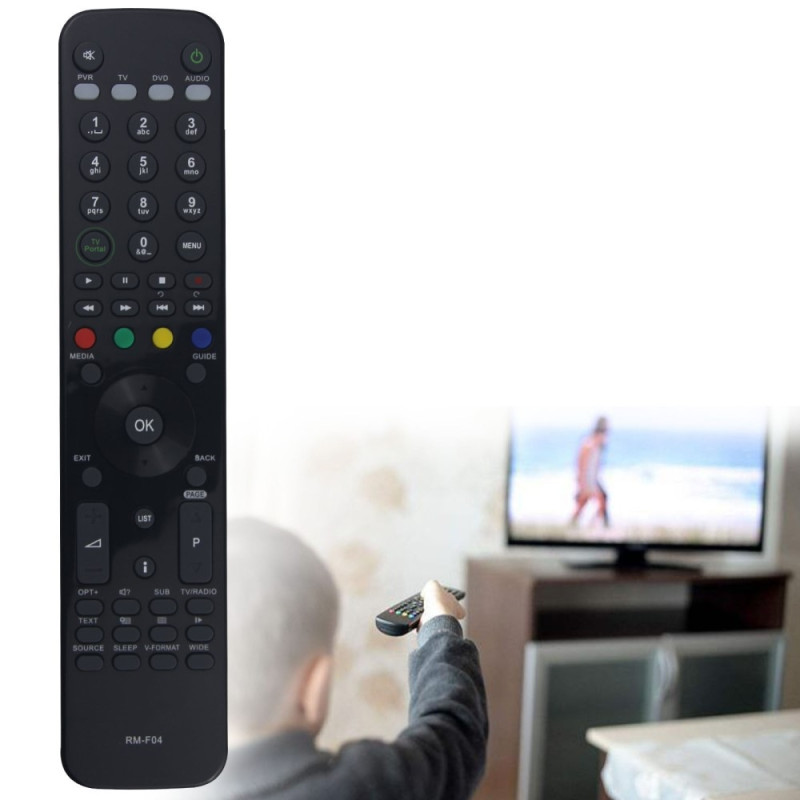 Fjernkontrollerstatning for RM-F04 For Humax HDR Freesat Box satellittmottaker