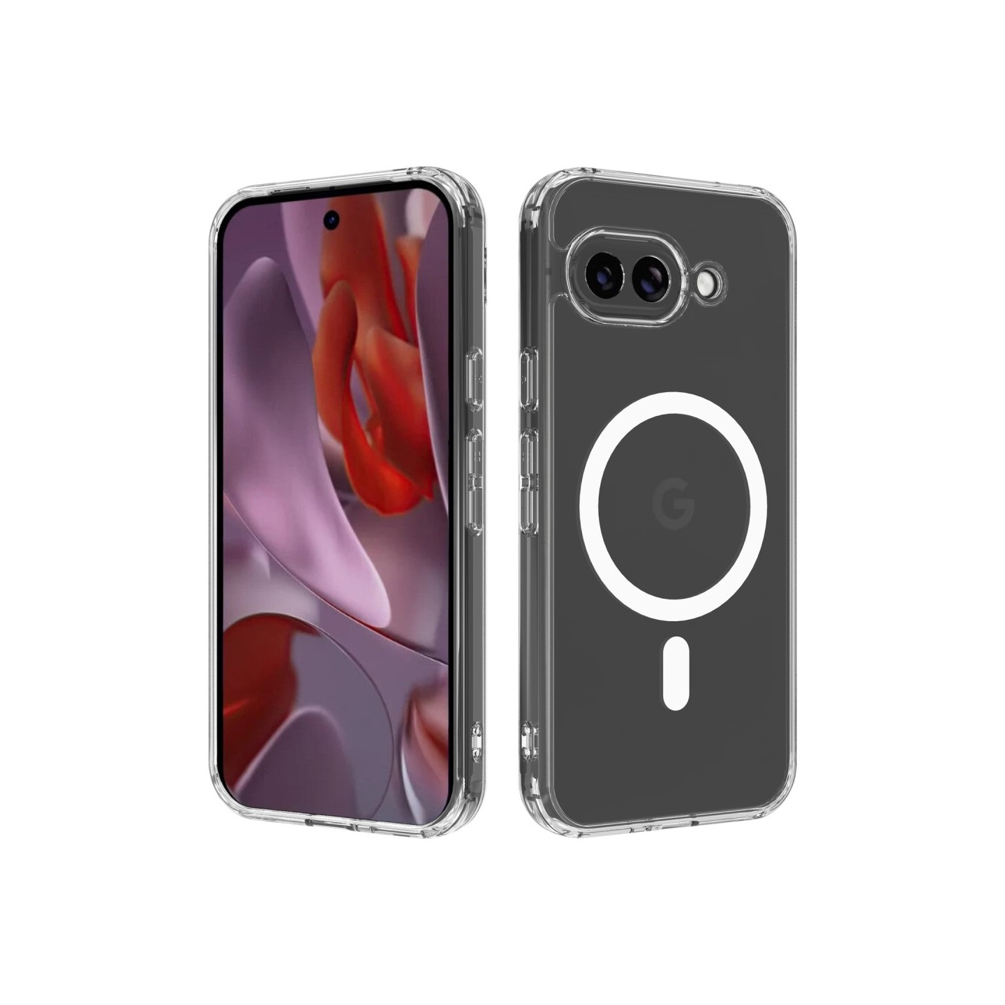 Cover til Google Pixel 9a er fremstillet af højkvalitets TPU og akryl MagSafe