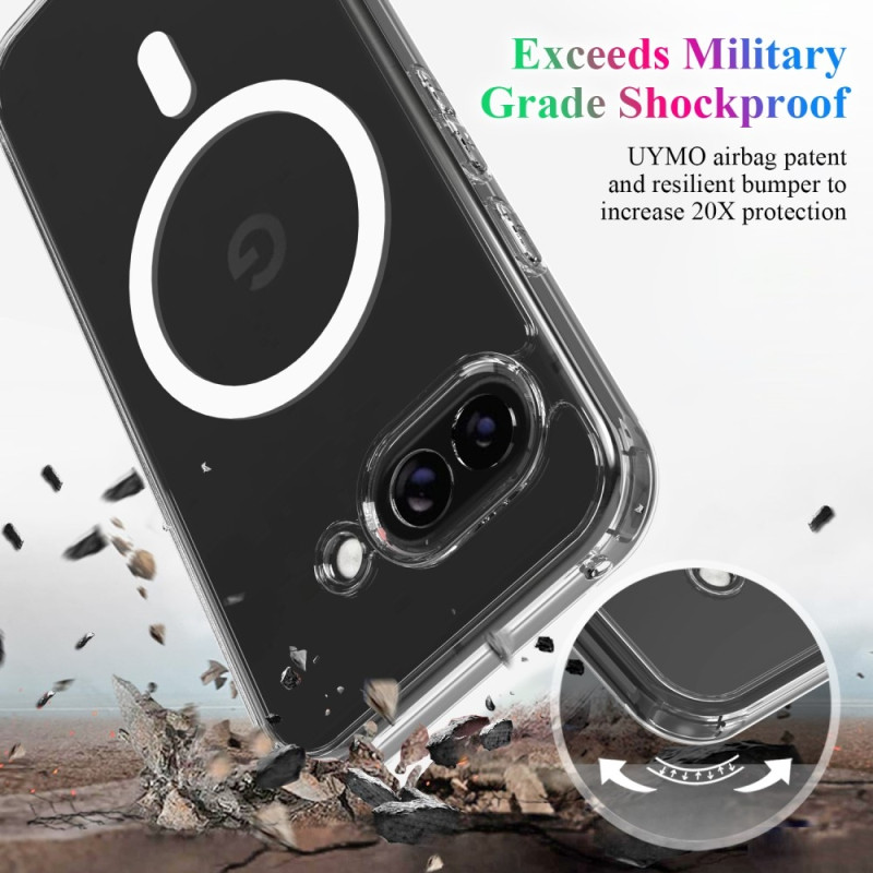 Deksel TPU-mobildeksel til Google Pixel 9a MagSafe