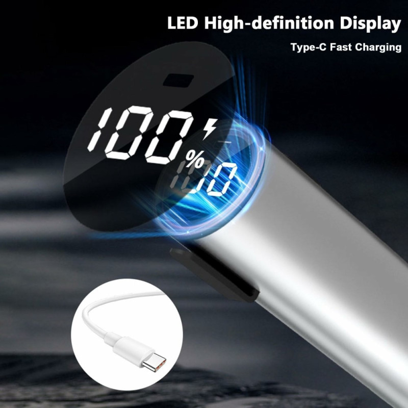 Vacuum Sealer Food Saver-maskin med LED-skjerm for krukker/oppbevaringsposer