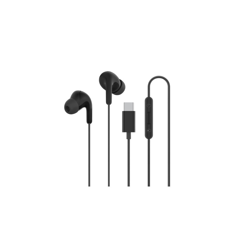 Xiaomi mi In-Ear-hovedtelefoner Headset USB-C Sort
