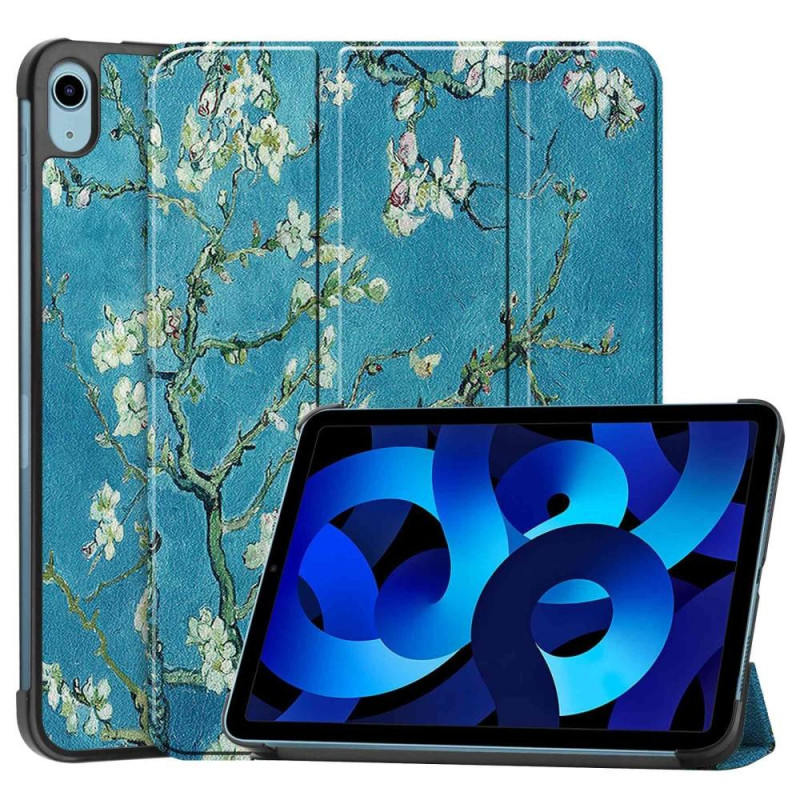 Tri - fold Stand Case for iPad 10.9 (2022) Tablet Cover - Blossom