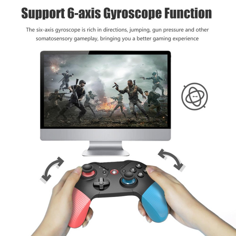 HONSON Kompatibel med Nintendo Switch Wireless Game Controller Vibration Design