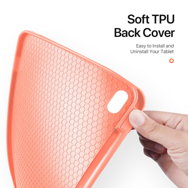DUX DUCIS Domo iPad Air 13 (2024) Kolminkertainen jalusta - Pink