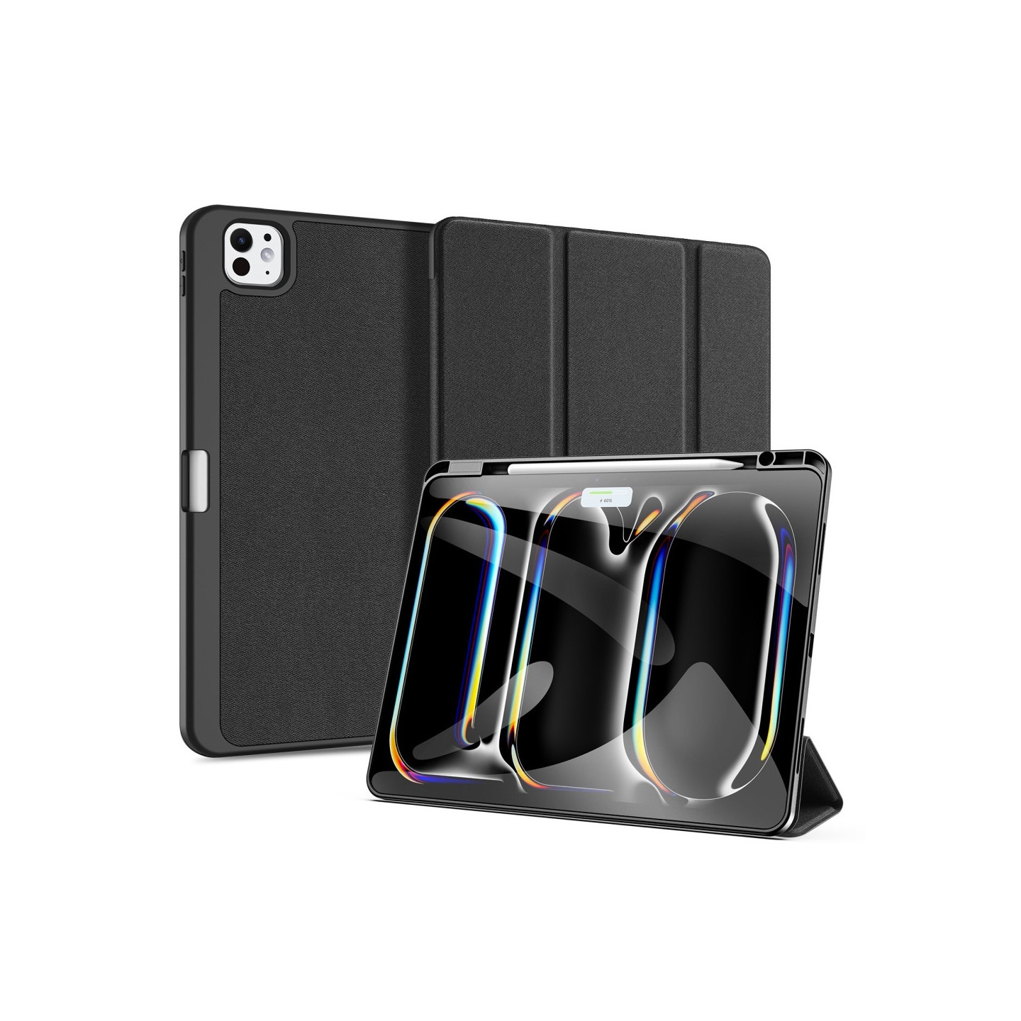 DUX DUCIS Domo iPad Pro 13 (2024) Deksel Trefoldelig - Svart