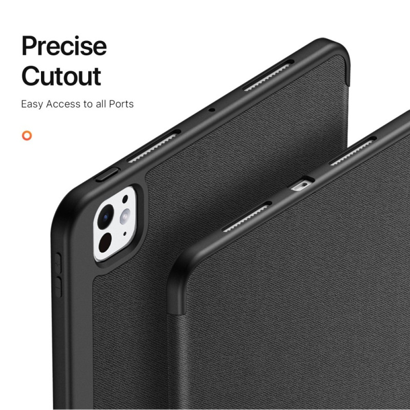 DUX DUCIS Domo iPad Pro 13 (2024) Deksel Trefoldelig - Svart