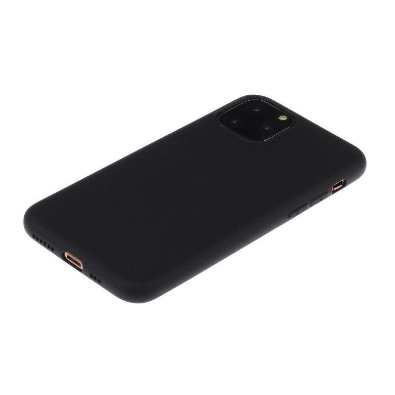 For iPhone 15 Pro Slim Fit TPU Phone Case Soft back Cover - Black