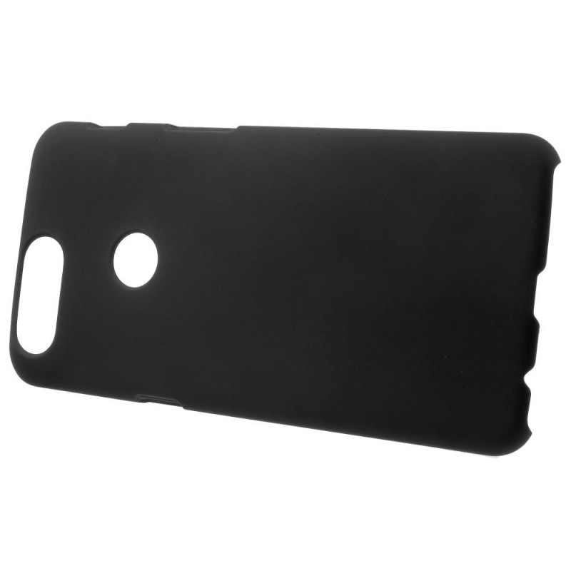 Rubberized Hard PC Mobile Case for OnePlus 5T - Black