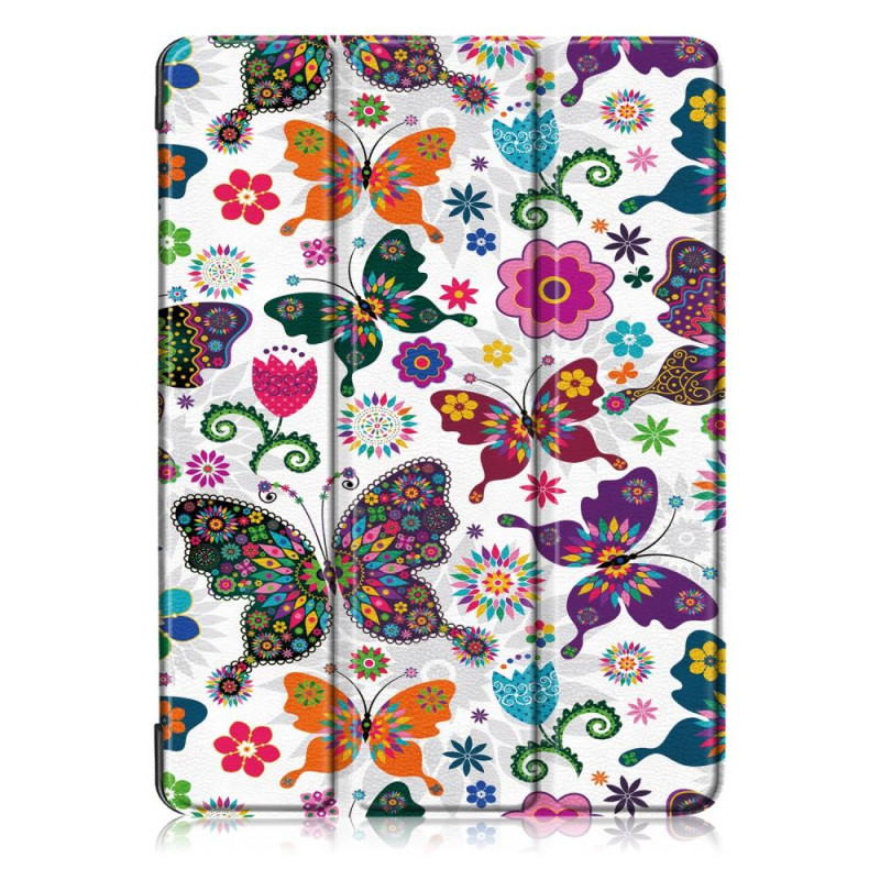 Tri - fold Suojakuori - iPad Pro 11 (2020) / (2018) - Butterflies and Flowers
