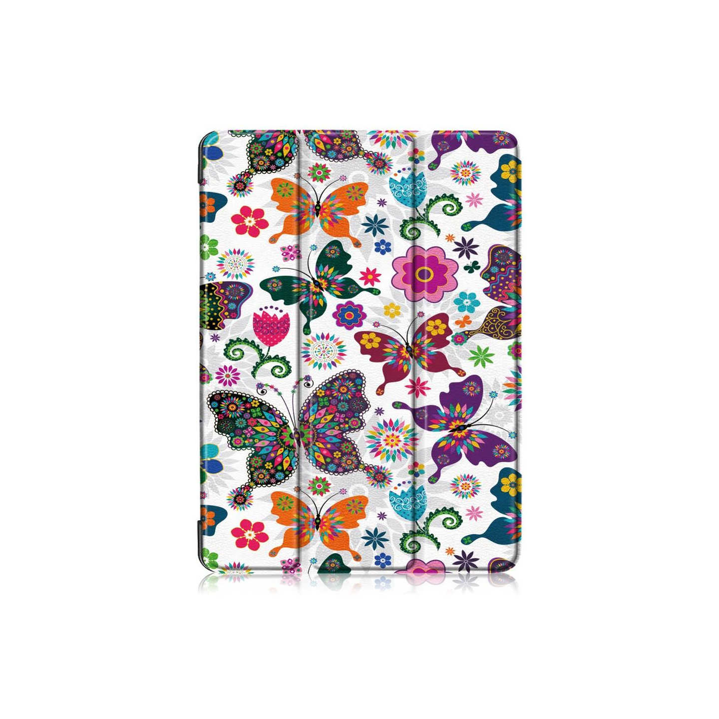 Tri - fold Case for iPad Pro 11 (2020) / (2018) - Butterflies and Flowers