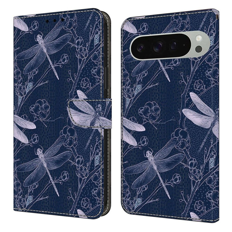 Til Google Pixel 10 Pro XL Pung Cover Mønsterprint PU-læder Flip Stand Mobilcover