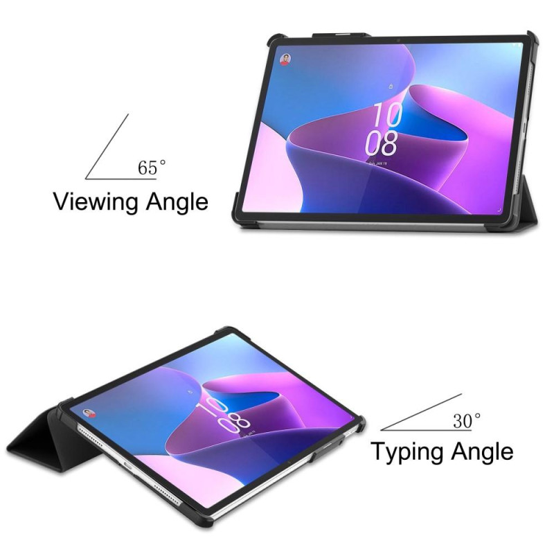 Til Lenovo Tab P11 Pro Gen 2 Tri - fold Stand Tablet - Taske - Sort