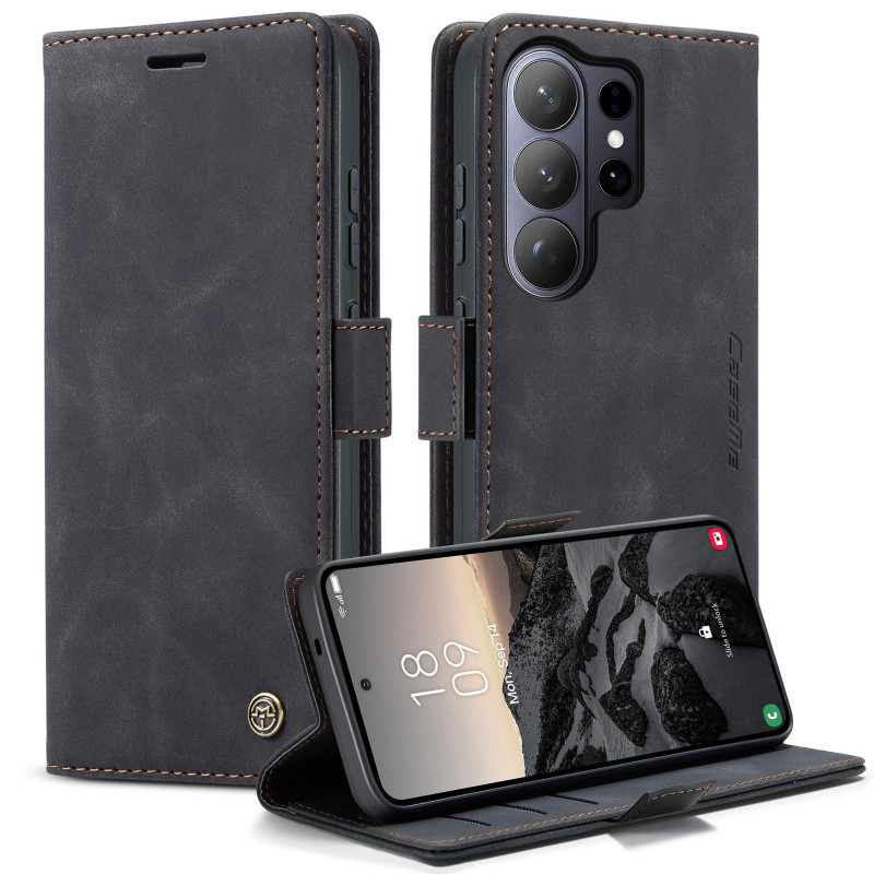 CASEME Lommebok-deksel Samsung Galaxy S26 Ultra - Svart