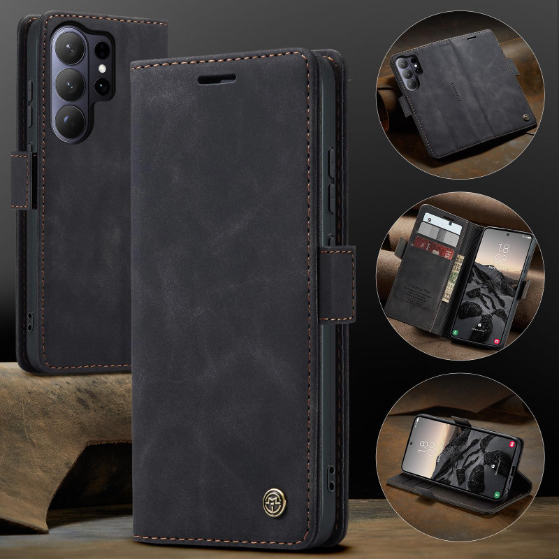 CASEME Lommebok-deksel Samsung Galaxy S26 Ultra - Svart
