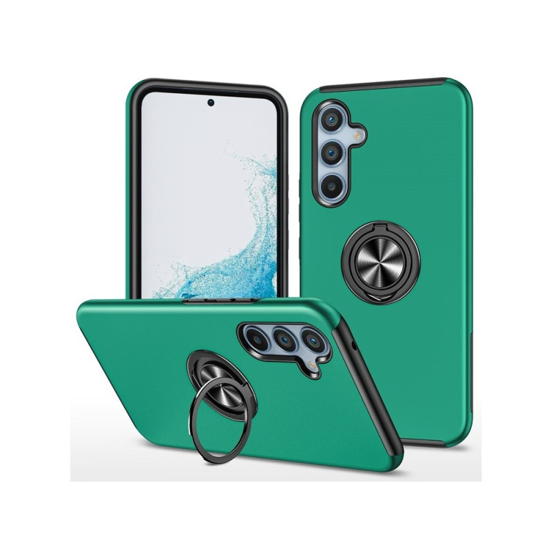Samsung Galaxy S26 Hybrid skal med Finger Ring - Grön