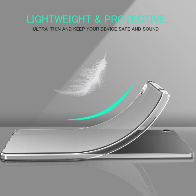 Lenovo Tab M10 Plus (Gen 3) - TPU - deksel Frostet Gjennomsiktig