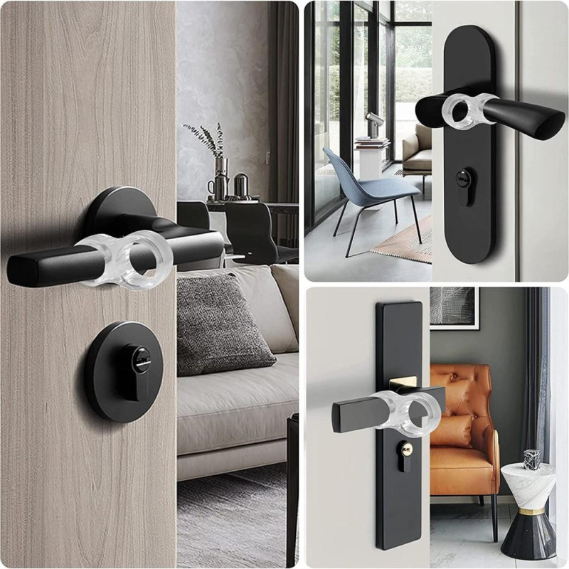 Anti - collision Door Handle Protection Punch - free Knob Bumper