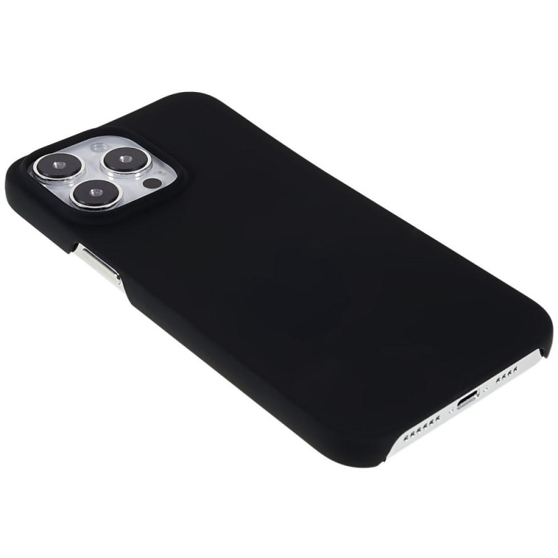 Rubberized Hard PC Case Protective Shell for iPhone 14 Pro - Black