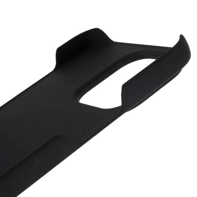 Rubberized Hard PC Case Protective Shell for iPhone 14 Pro - Black