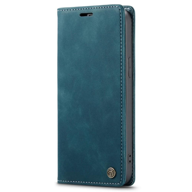 CASEME Retro Wallet Case for iPhone 14 Plus - Blue