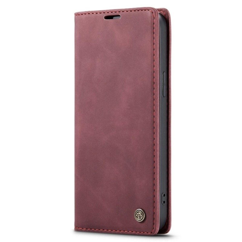 CASEME Retro Wallet Case for iPhone 14 Plus - Red