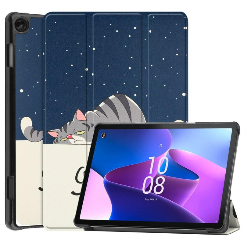 Lenovo Tab M10 (Gen 3) Kolminkertainen jalustan kansi - Cat