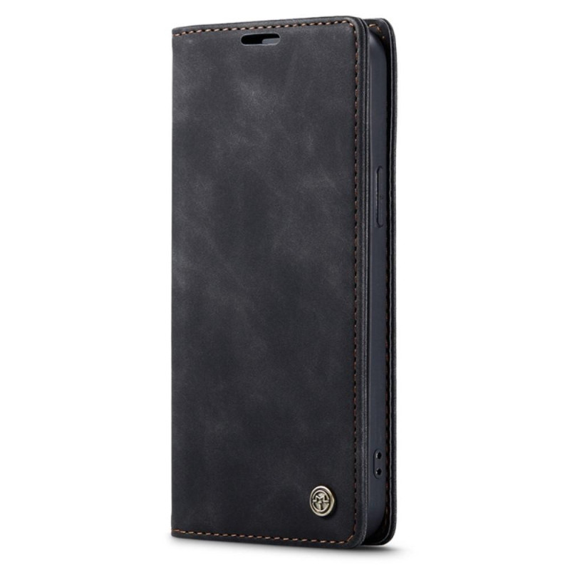 CASEME Retro Wallet Case for iPhone 14 Pro - Black