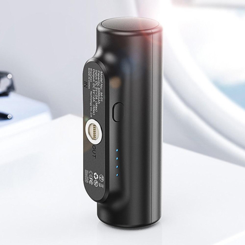 3000mAh Power Bank med 3 magnetiske adaptere