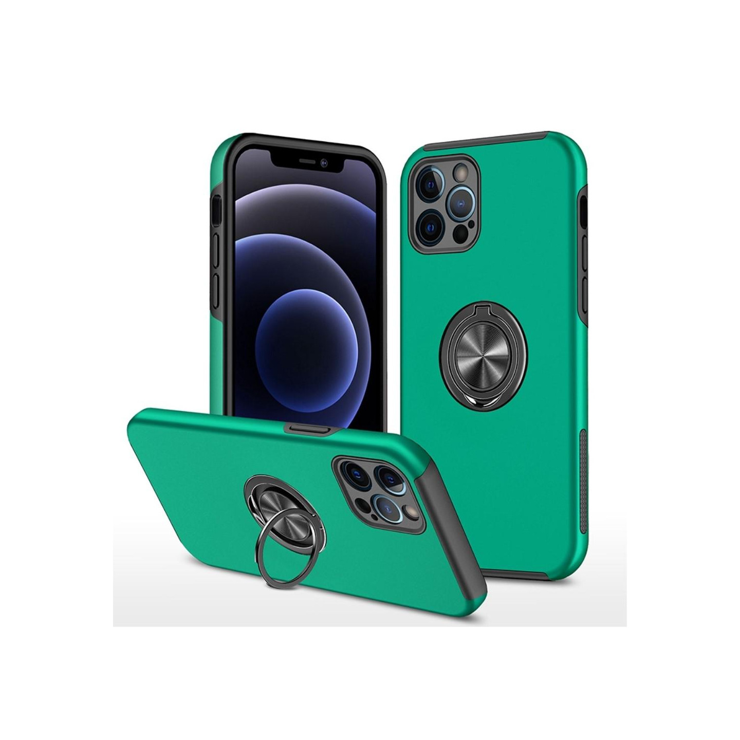 iPhone 14 Pro Max Sormirengas Sivutuen Hybridikotelo